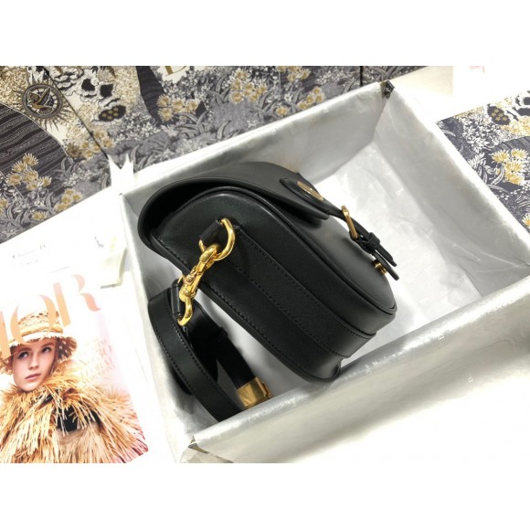 Dior Bobby Medium Bag In Black Box Calfskin Dior Bobby Medium Bag In Black Box Calfskin