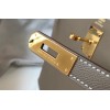Hermes Kelly 32cm Sellier Bag in Taupe Epsom Calfskin GHW