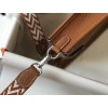 Hermes Evelyne III Mini Bag In Gold Clemence Leather