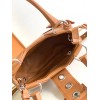 Prada Moon Bag in Caramel Padded Nappa Leather