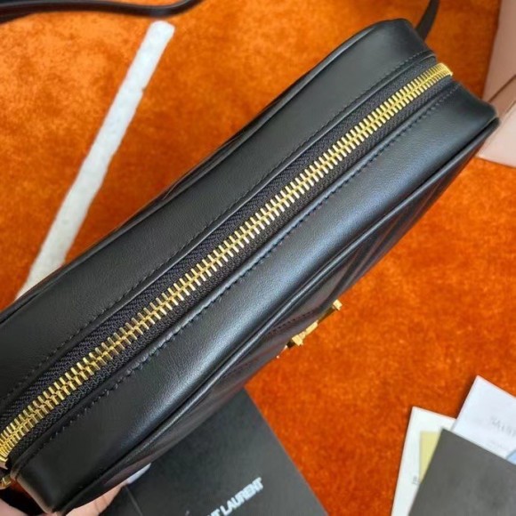 Saint Laurent Lou Camera Bag In Black Quilted Leather Saint Laurent Lou Camera Bag In Black Quilted Leather