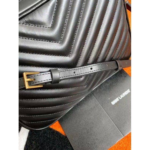 Saint Laurent Lou Camera Bag In Black Quilted Leather Saint Laurent Lou Camera Bag In Black Quilted Leather