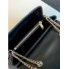 Saint Laurent LouLou Small Chain Bag In Noir Quilted Calfskin