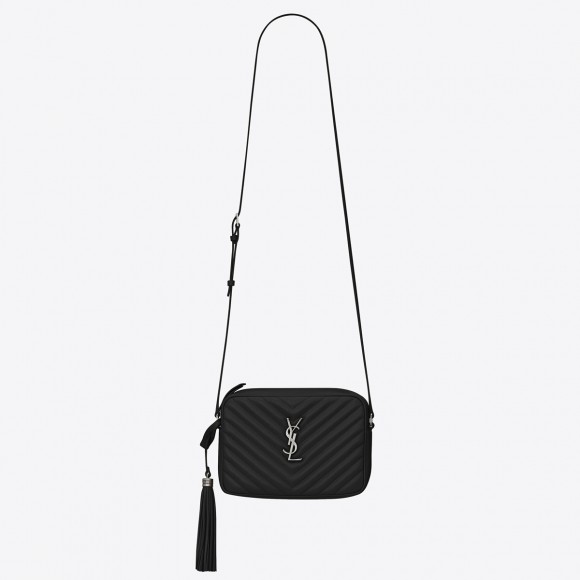 Saint Laurent Lou Camera Bag In Noir Quilted Leather Saint Laurent Lou Camera Bag In Noir Quilted Leather