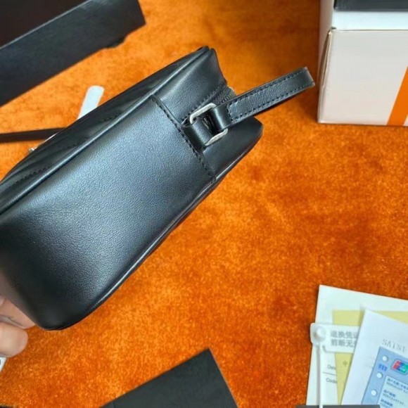 Saint Laurent Lou Camera Bag In Noir Quilted Leather Saint Laurent Lou Camera Bag In Noir Quilted Leather