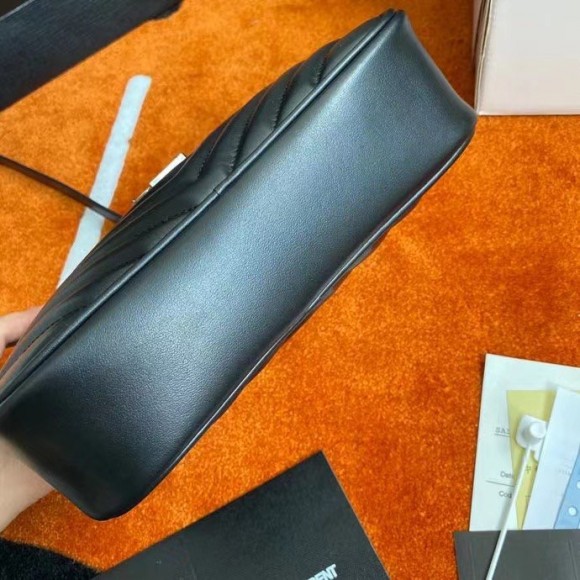 Saint Laurent Lou Camera Bag In Noir Quilted Leather Saint Laurent Lou Camera Bag In Noir Quilted Leather